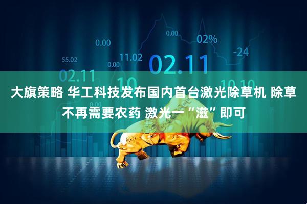 大旗策略 华工科技发布国内首台激光除草机 除草不再需要农药 激光一“滋”即可