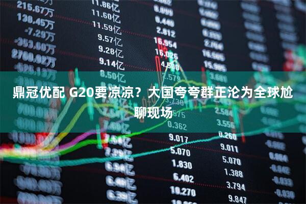 鼎冠优配 G20要凉凉？大国夸夸群正沦为全球尬聊现场