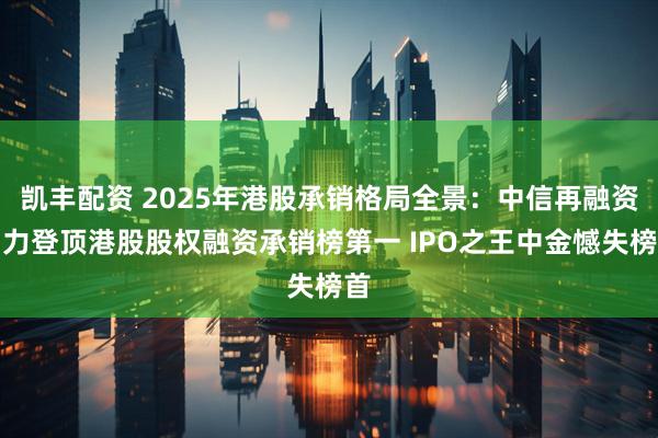 凯丰配资 2025年港股承销格局全景：中信再融资助力登顶港股股权融资承销榜第一 IPO之王中金憾失榜首